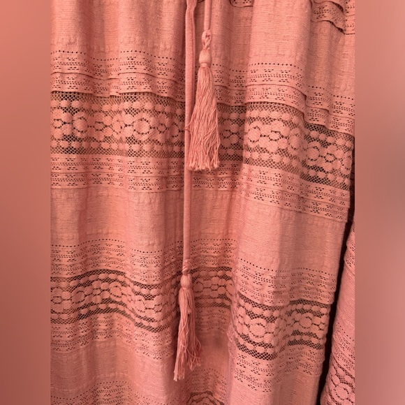 Torrid Maxi Lace A line Elegant Pink Women's Skirt size 2X - Picture 8 of 15